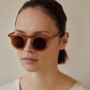 Carla Colour Lind Sunglasses in Cedar